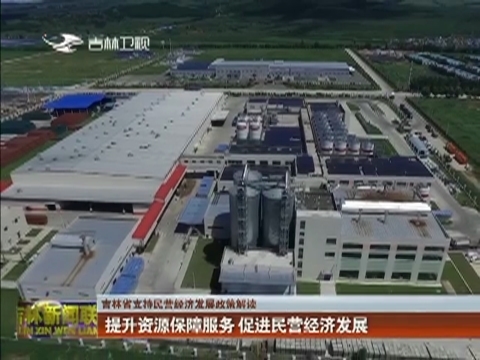 【吉林省支持民营经济发展政策解读】提升资源保障服务 促进民营经济发展