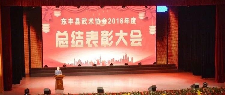 县武术协会召开2018年度总结表彰大会