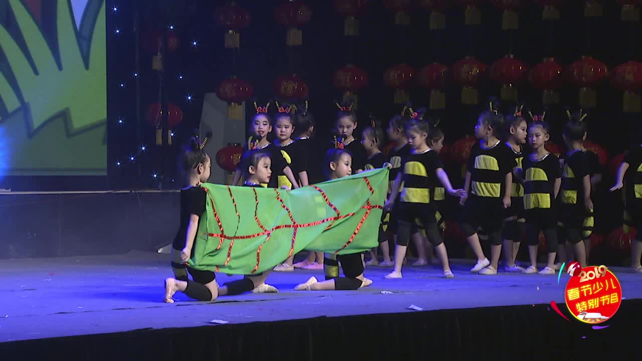 《蚂蚁进行曲》 演出单位：小天鹅舞蹈