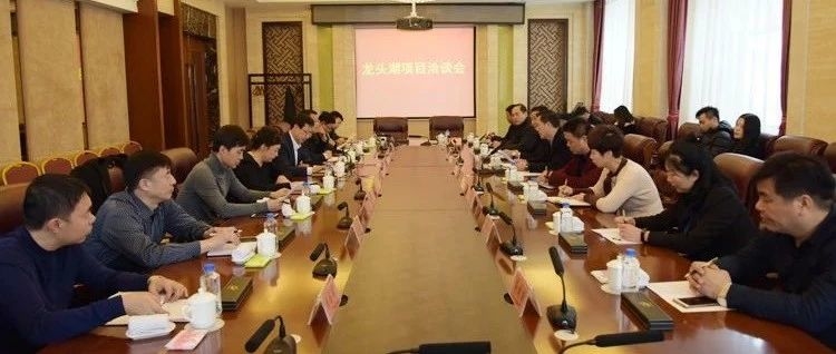 我县召开龙头湖项目洽谈会