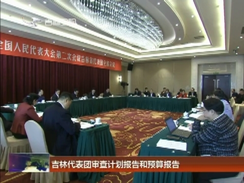 吉林代表团审查计划报告和预算报告
