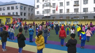 集安：新学期 新起点 第一幼儿园举行升过旗仪式