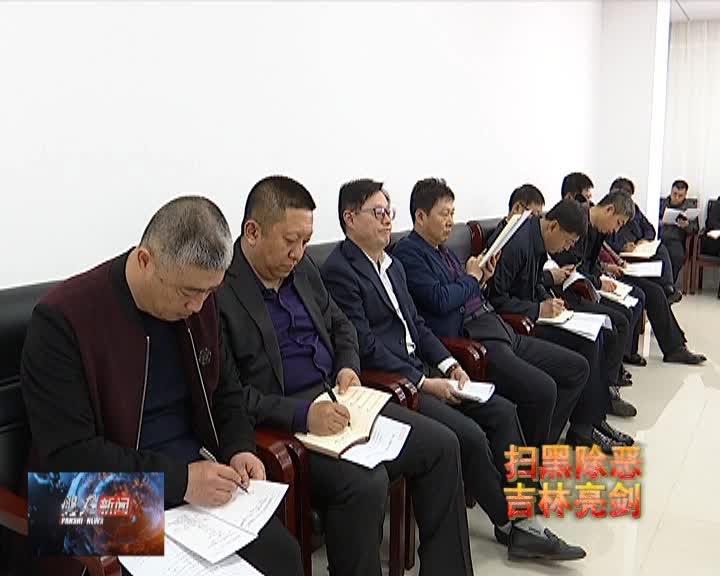 我市召开全市扫黑除恶专项斗争领导小组2019年第9次会议