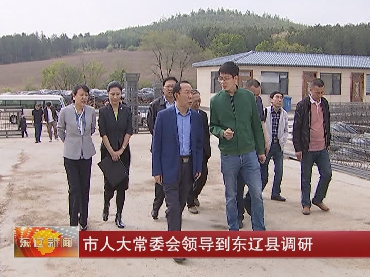 市人大常委会领导到东辽县调研