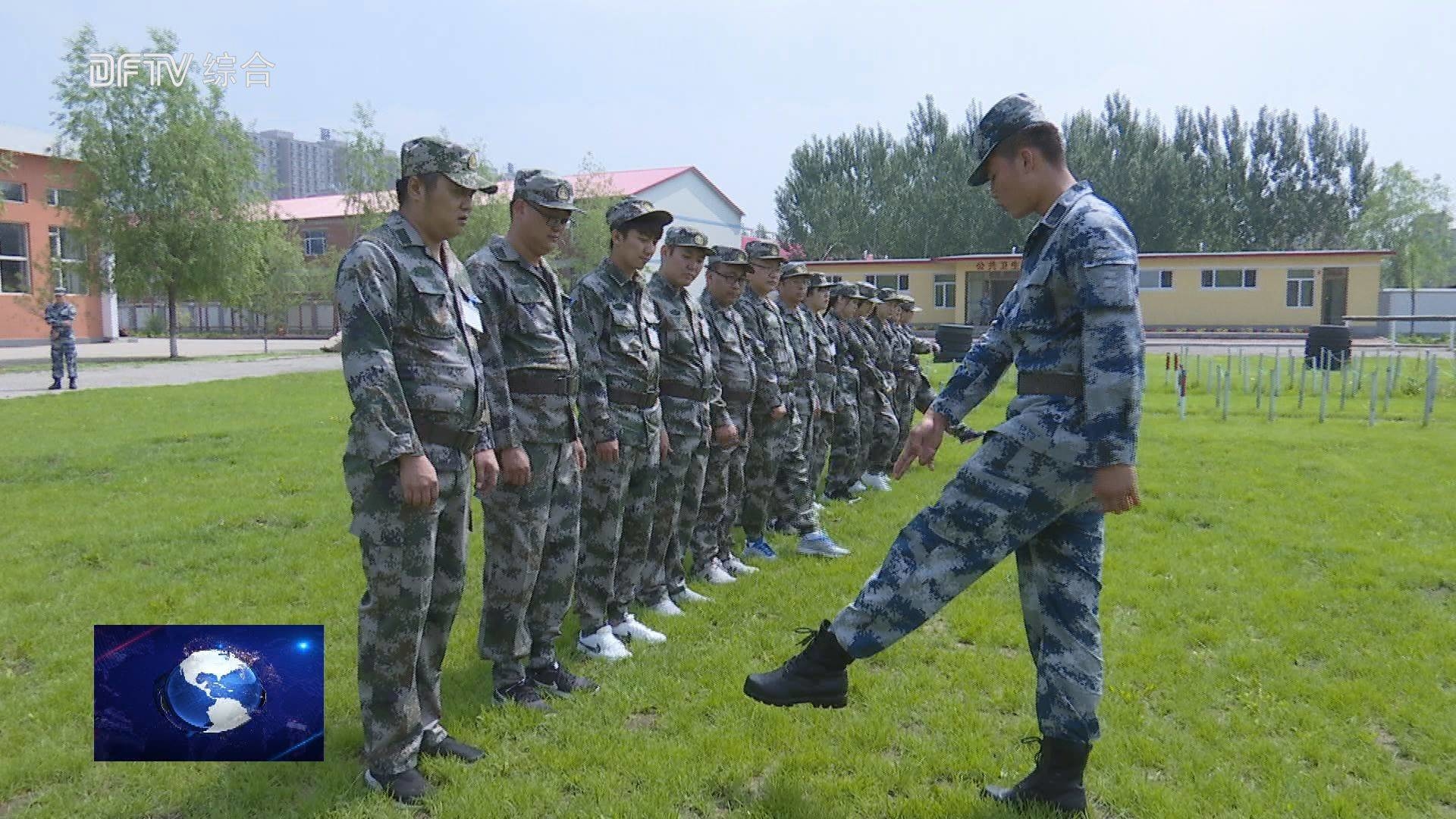 县人武部开展基干民兵集训