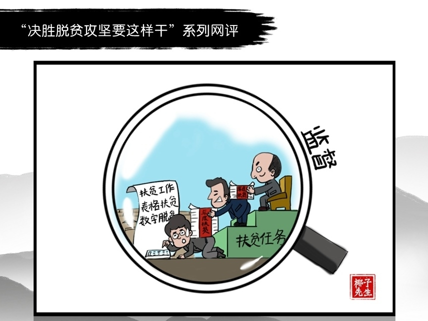 新华网评：防止脱贫攻坚虚假招式