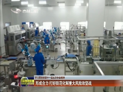 【学习贯彻省委十一届五次全会精神】形成合力 打好防范化解重大风险攻坚战