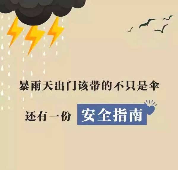 雨天出行安全指南