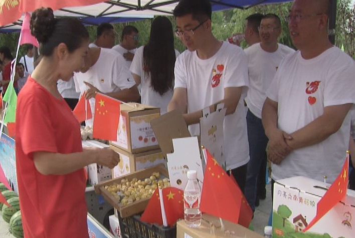 大安：“第一书记”集体亮相 为扶贫产品倾情代言
