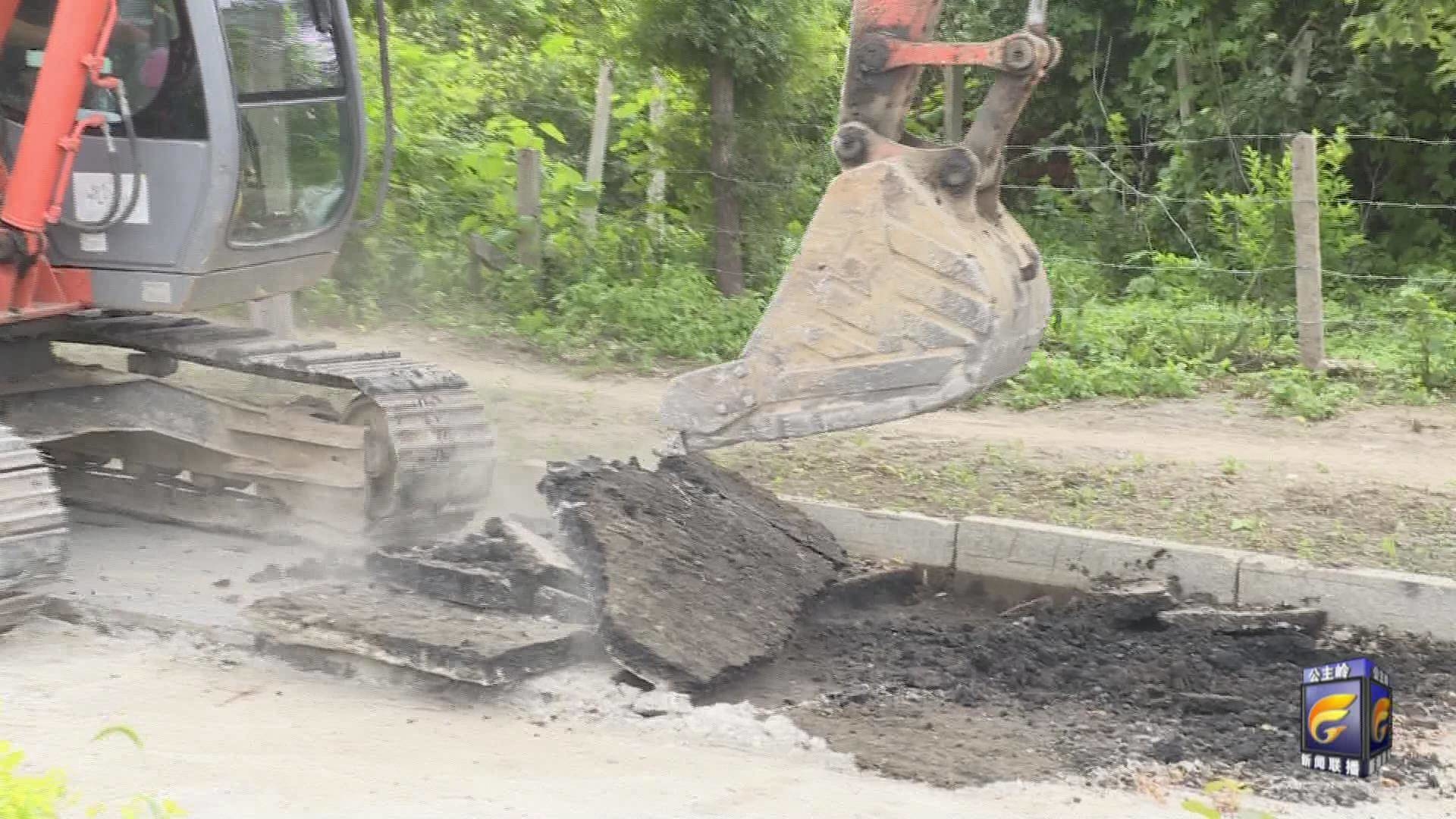 公主岭市住建局：抢抓工期 加快雨污分流排水管网改造工程