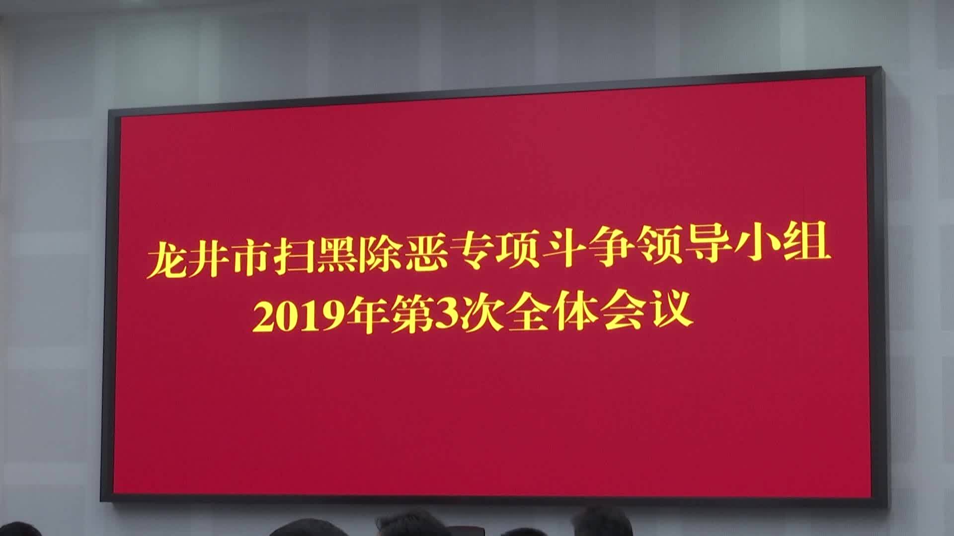 市扫黑除恶专项斗争领导小组2019年第3次全体会议