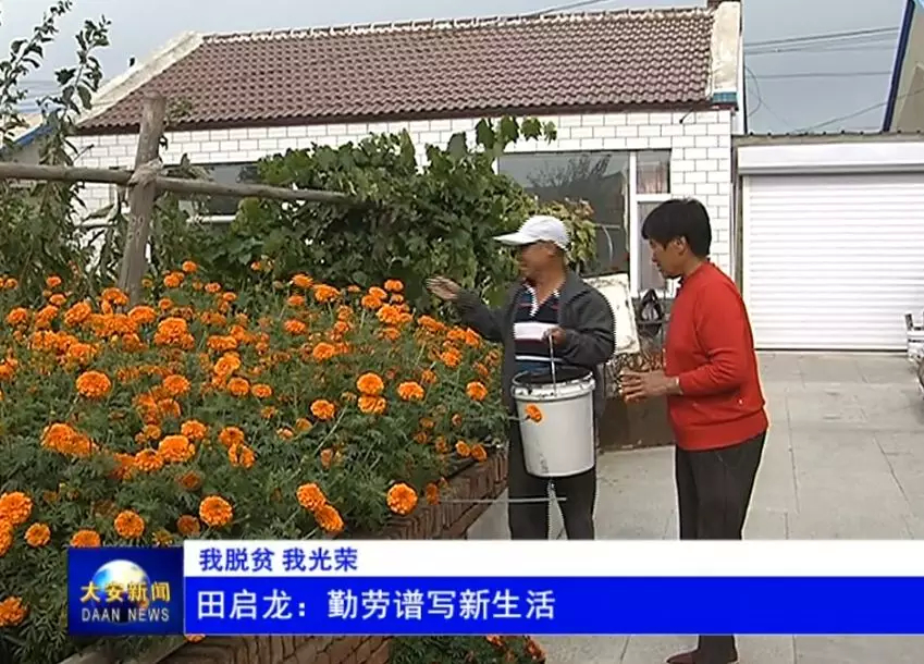 【我脱贫 我光荣】田启龙：勤劳谱写新生活