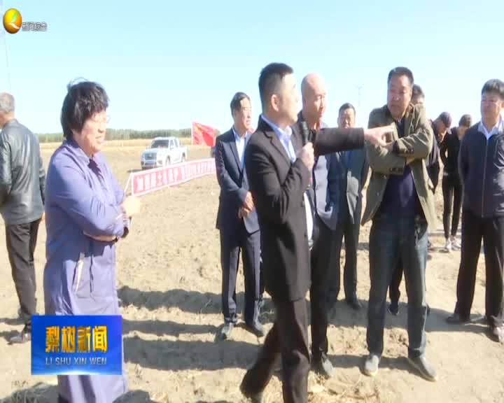 刘家馆子镇组织召开“梨树模式”现场会