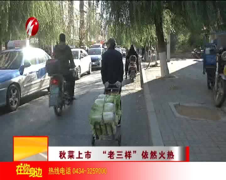秋菜上市 “老三样”依然火热