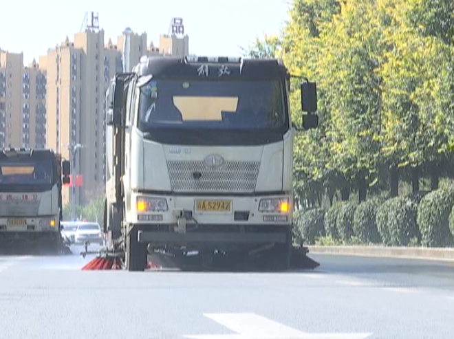 区环卫处: “城市环境大清洗，干干净净迎国庆”活动进入收尾阶段