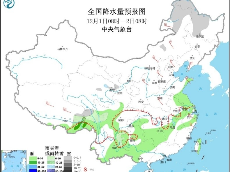 冷空气将影响我国大部地区