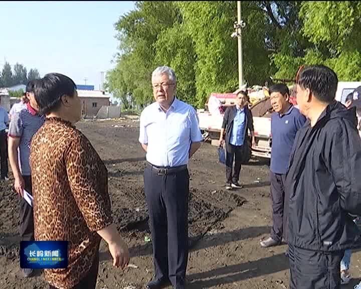 【人居环境整治进行时】包春晖视察城市垃圾收购点清理工作推进情况