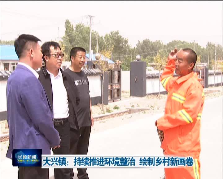 【人居环境整治进行时】大兴镇：持续推进环境整治  绘制乡村新画卷