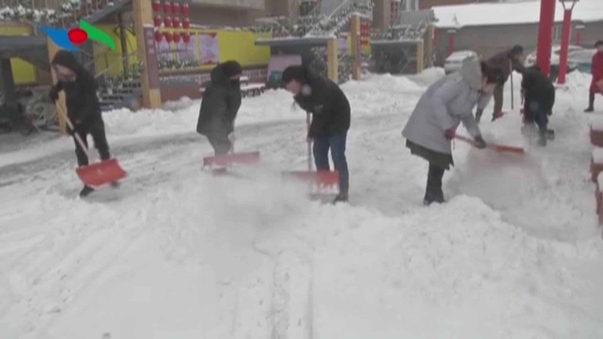 东凤街道积极应对强降雪