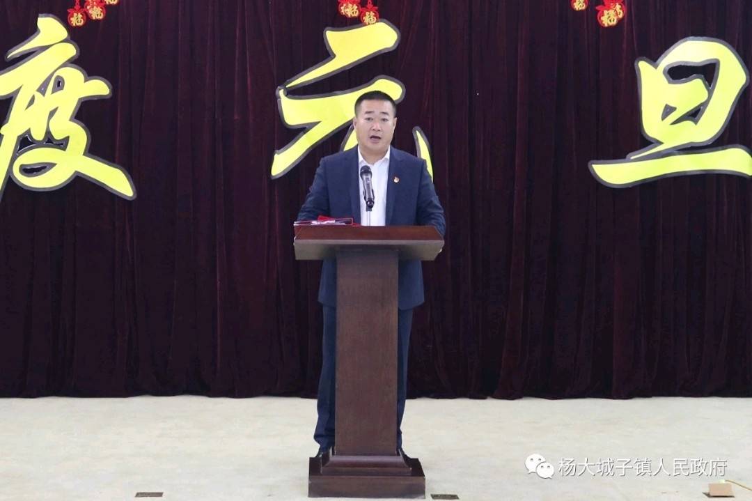 杨大城子镇召开2019年工作总结大会