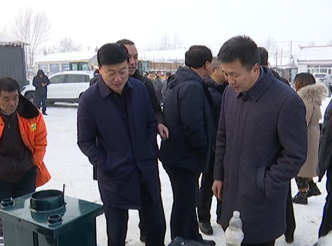 我区召开助力美丽乡村建设 推广使用生物质炉灶现场会