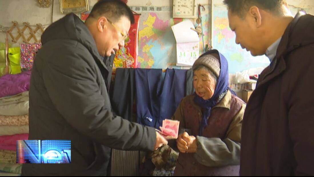 镇赉县领导春节前深入基层走访慰问