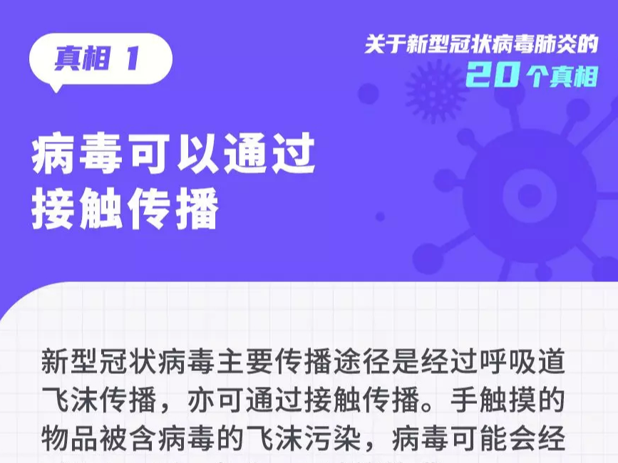 【提醒】收外卖、快递会感染？20个关于新型冠状病毒的真相来了！细节你需要注意！