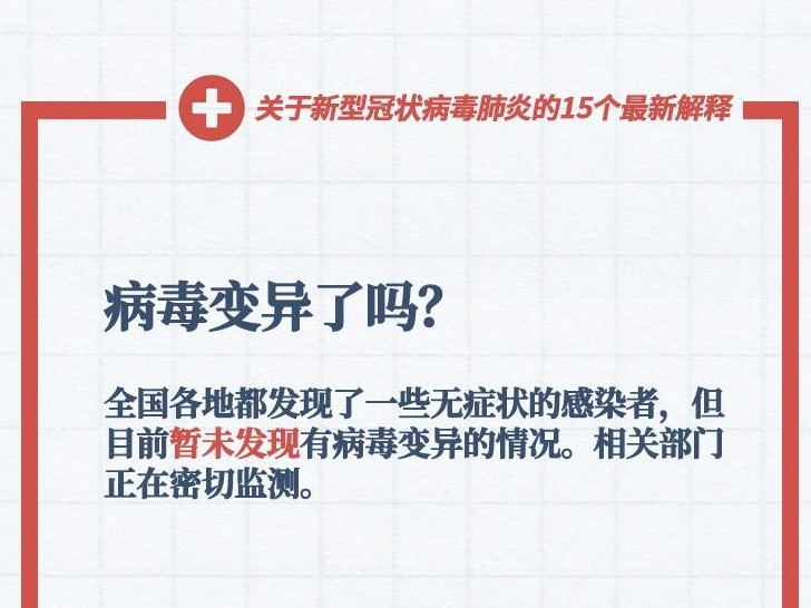 转扩！关于新型冠状病毒肺炎的15个最新解释