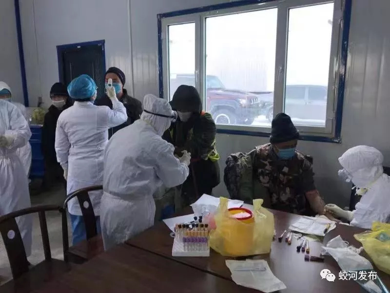 蛟河市天岗石材产业园区：严防疫情 有序复工