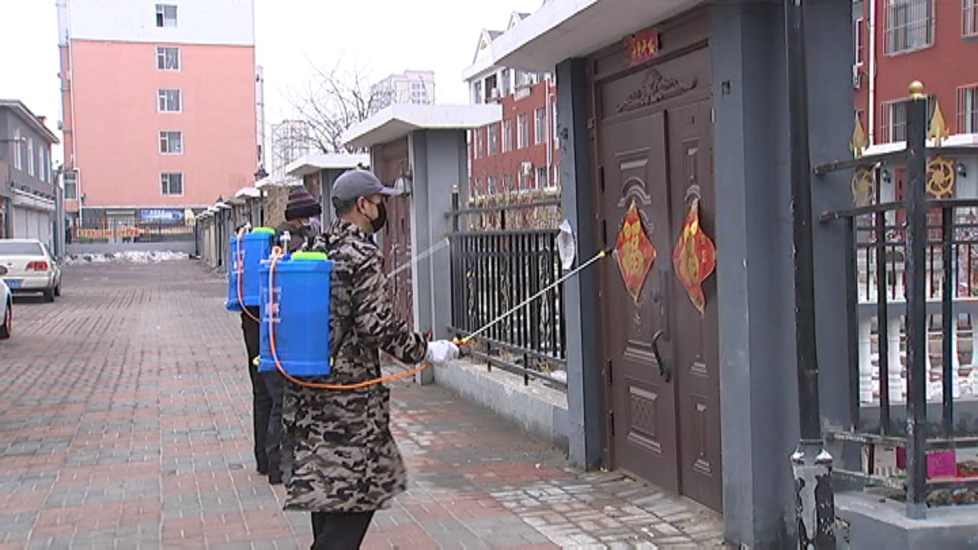 市公用事业服务中心全力做好疫情防控消杀工作