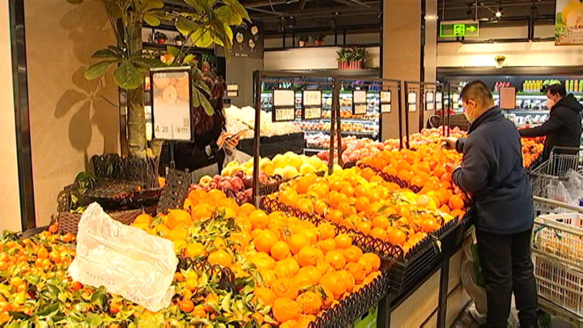 我市疫情防控期间商品供应充足市场稳定