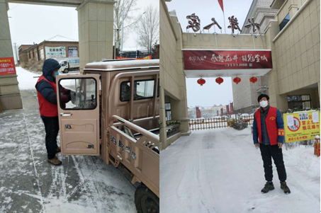 【融媒快讯】雪中执勤，坚守小区防疫第一线----记龙井市住房与城乡建设局防控工作的战士们