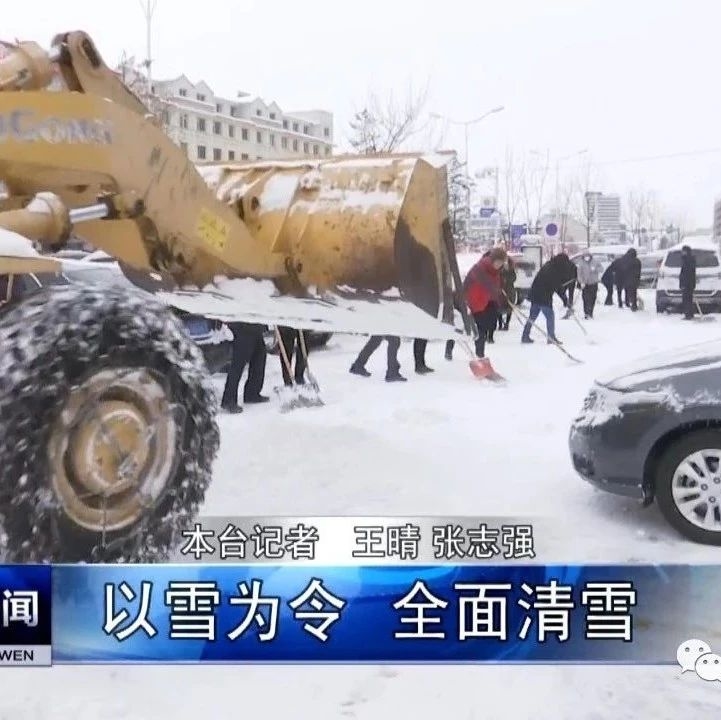 以雪为令  全面清雪