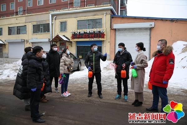 延吉市委宣传部志愿服务队为基层抗“疫”注入力量