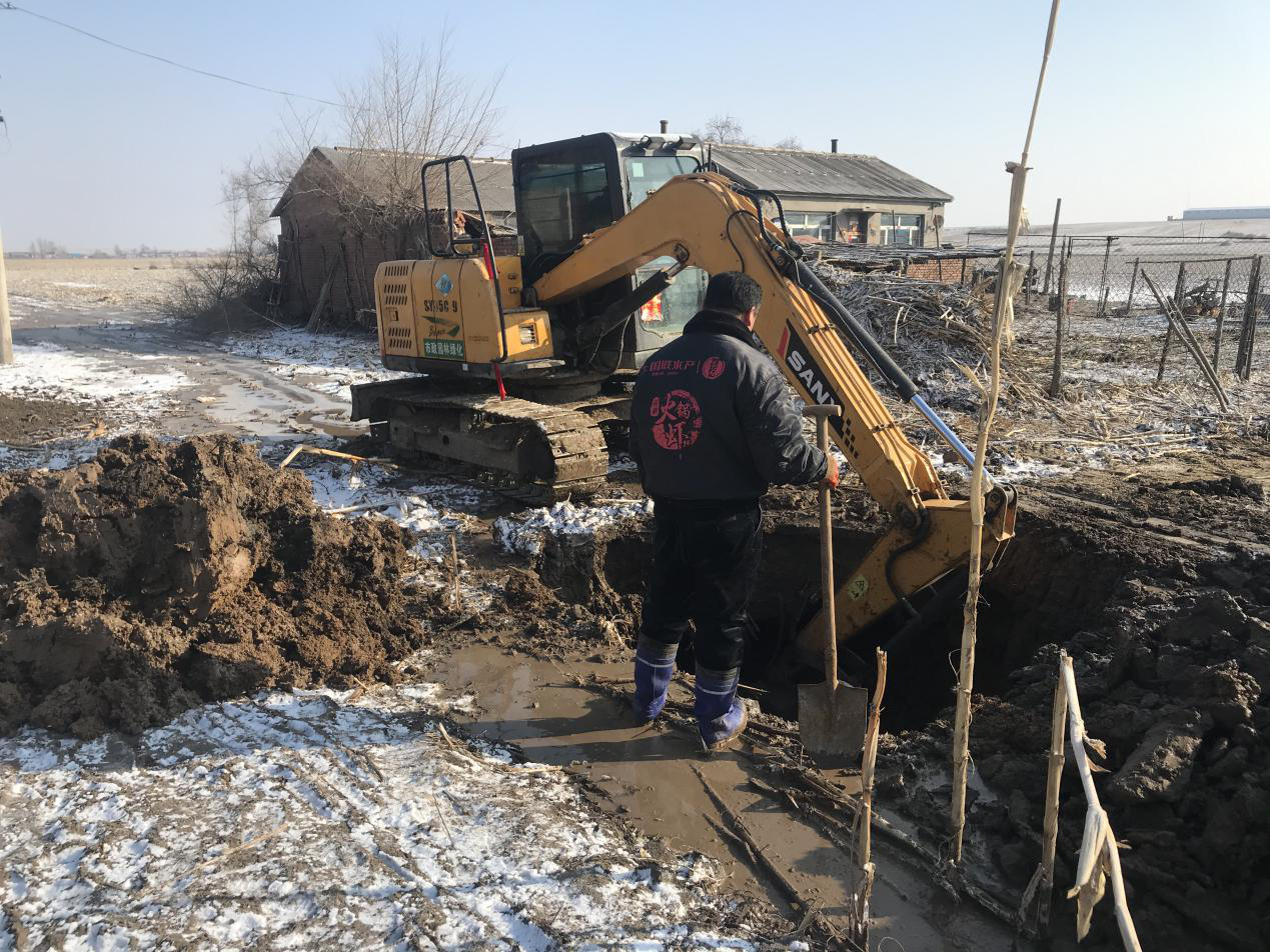 小孤山镇全力推进安全饮水工程进度