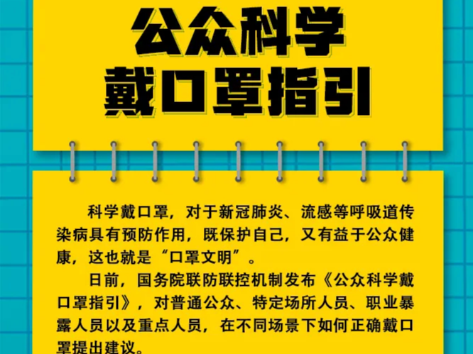 最新消息：口罩应该这么戴！【新型冠状病毒科普知识】（324）