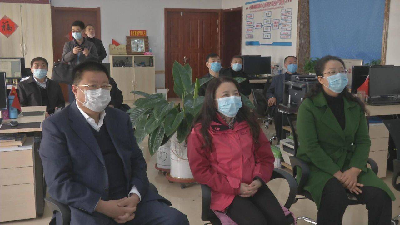 市领导就镇赉县融媒体中心工作进行调研指导