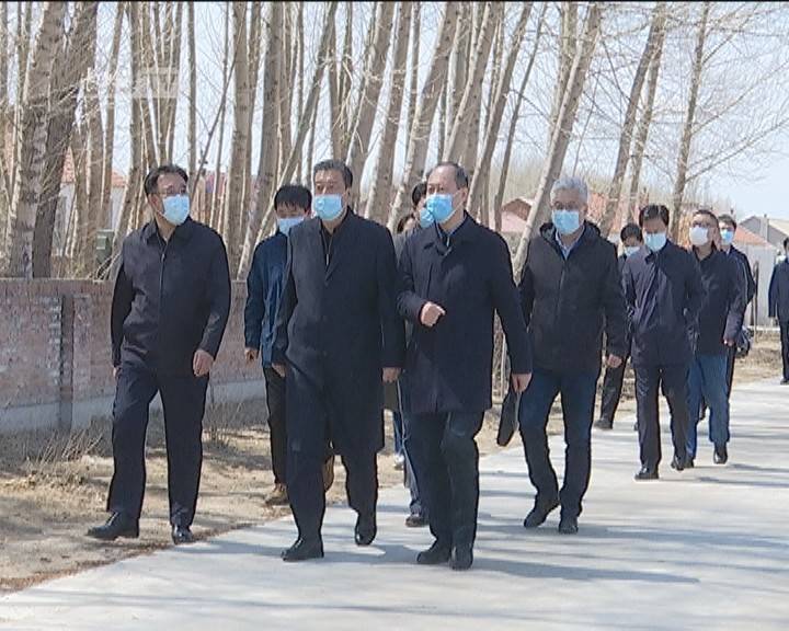 于强来我县调研脱贫攻坚 安全生产 环保督察等工作