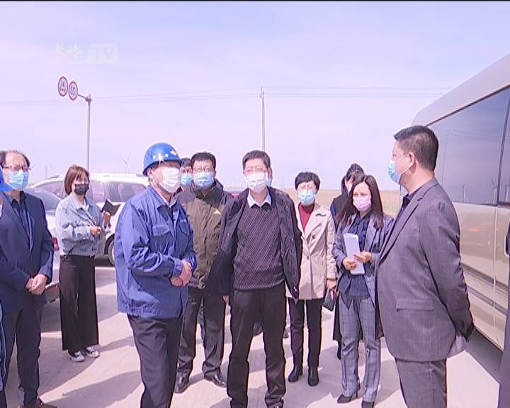 苏刚来我县调研企业复工复产及项目开工建设工作
