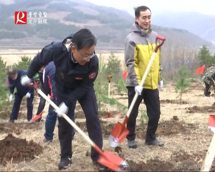 【룡정뉴스】전시 의무식수활동 전개