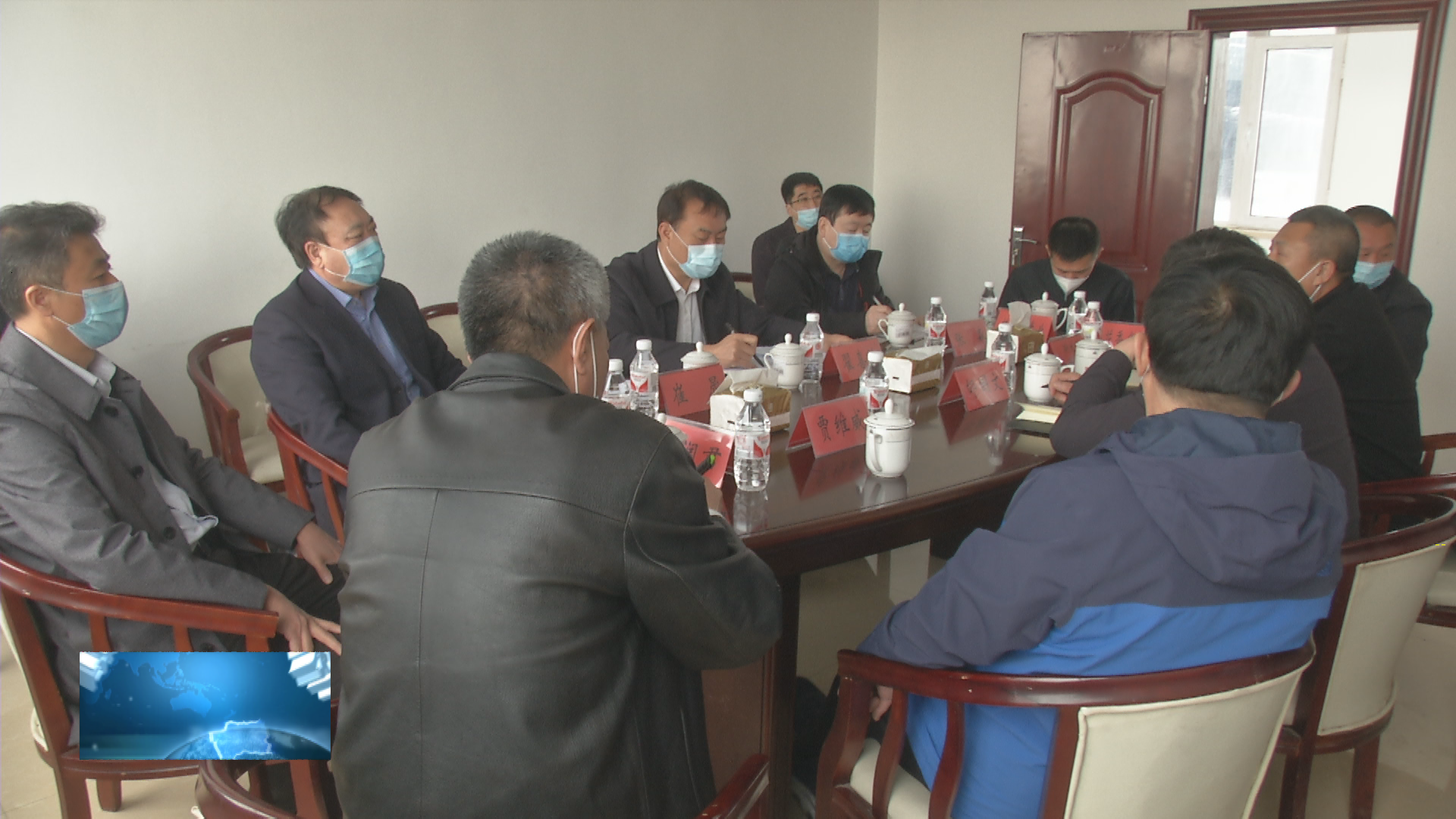 市领导对镇赉县重点项目工作进行调研