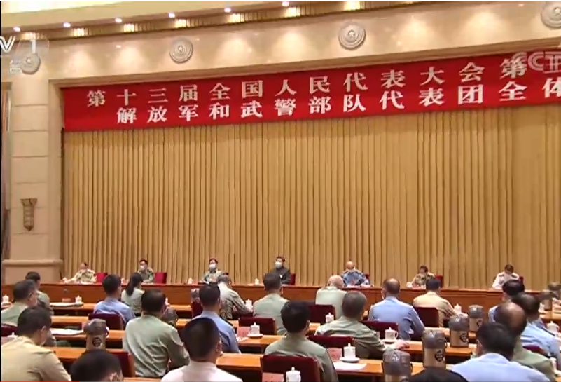 习近平在出席解放军和武警部队代表团全体会议时强调 在疫情防控常态化前提下扎实推进军队各项工作 坚决实现国防和军队建设2020年目标任务