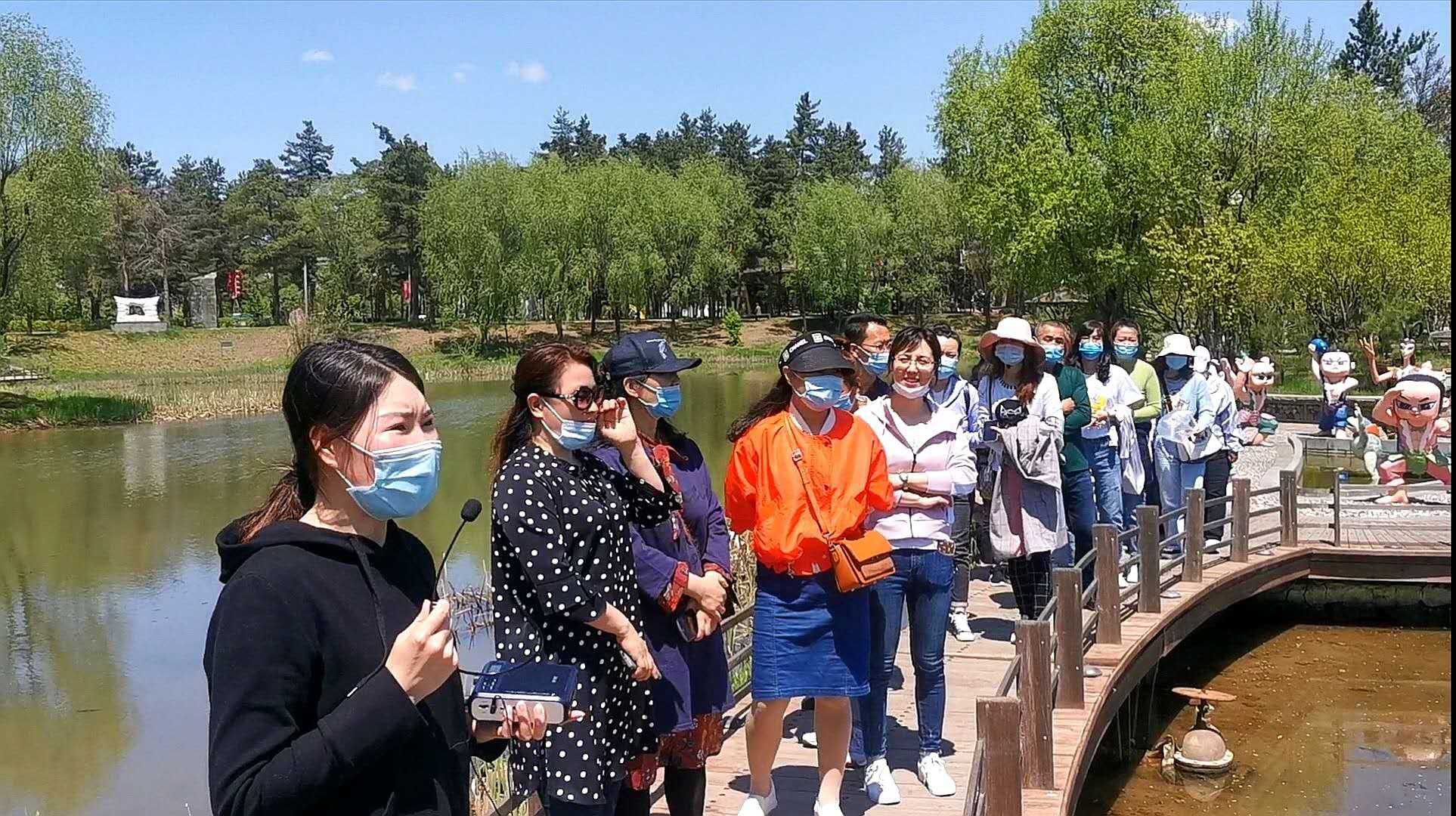 池北区开展旅游服务“岗位练兵”活动