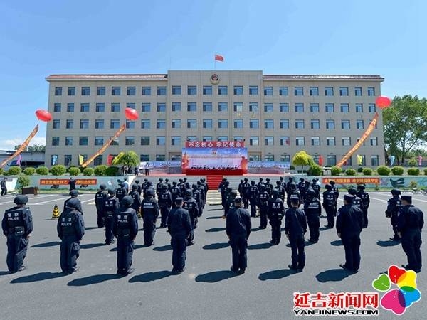 以比促训延边边境管理支队全警实战大练兵