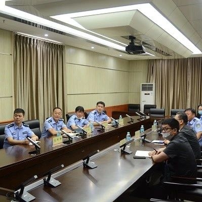 吉林省高院司法警察总队到龙井法院检查指导工作