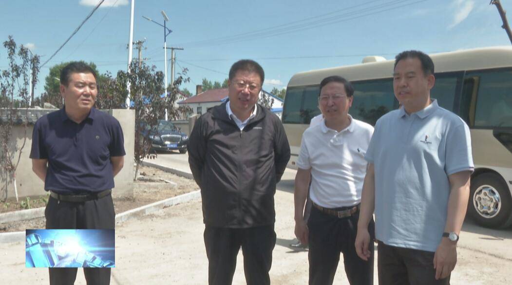 市领导来镇赉县调研“三类村”建设和河长制落实情况