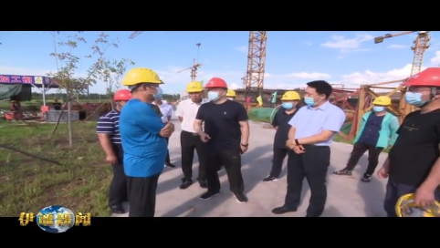 张恒到部分重点项目建设现场进行调研