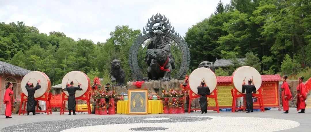 2020“长白山之神”文化节在讷殷古城开幕 建鼓、石磬、八佾舞吸睛不断