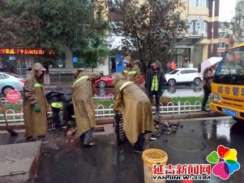 “美莎克”来袭 延吉市城管局打好防洪排涝硬仗