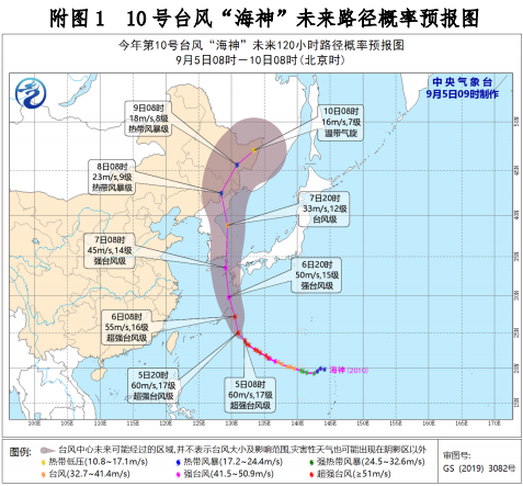 10号台风“海神”正加速北上！